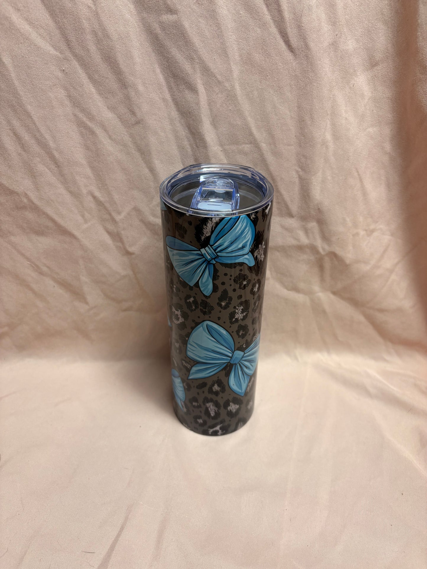 Cheetah Print & Bows Cup