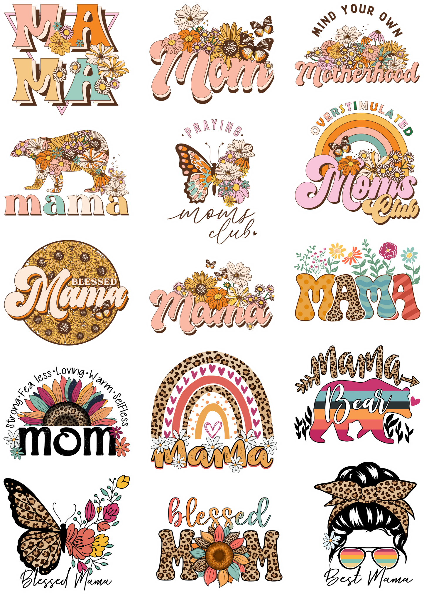 Mama Sticker Bundle
