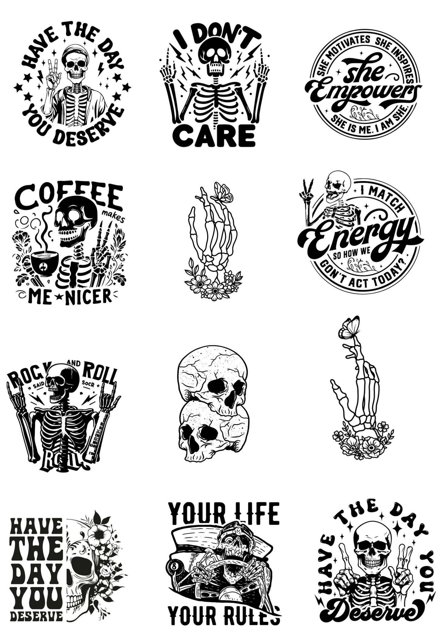 Sarcastic Sticker Bundle