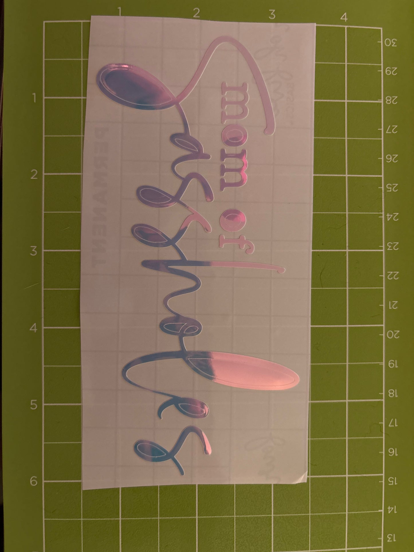 Mom of Sassholes Decal