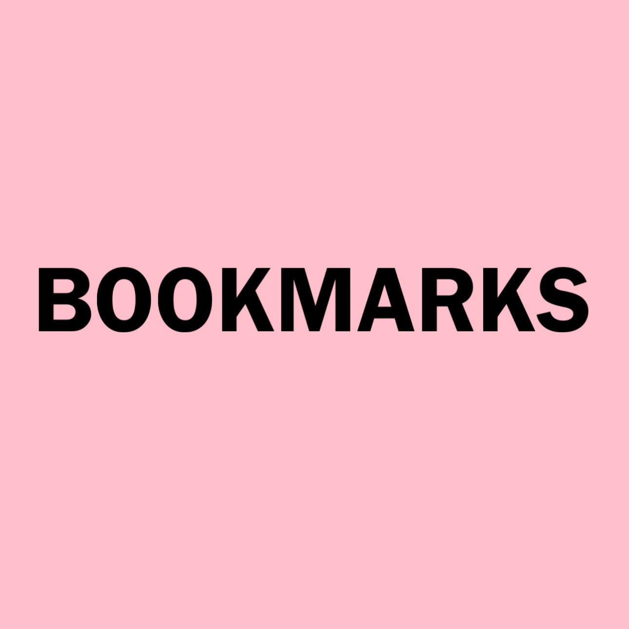 Bookmarks
