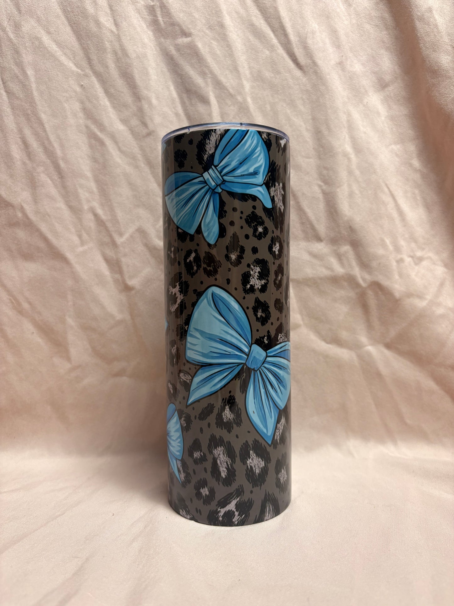 Cheetah Print & Bows Cup