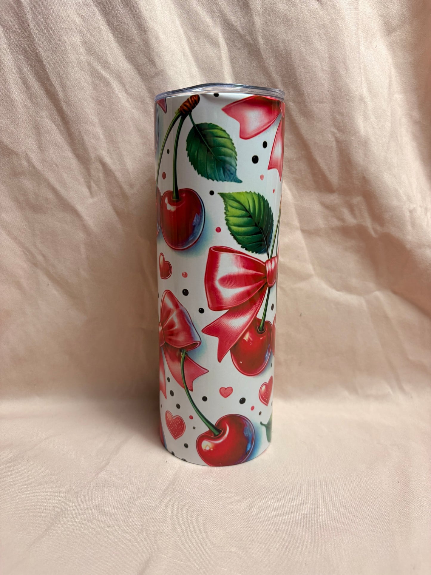Cherries & Bows cup