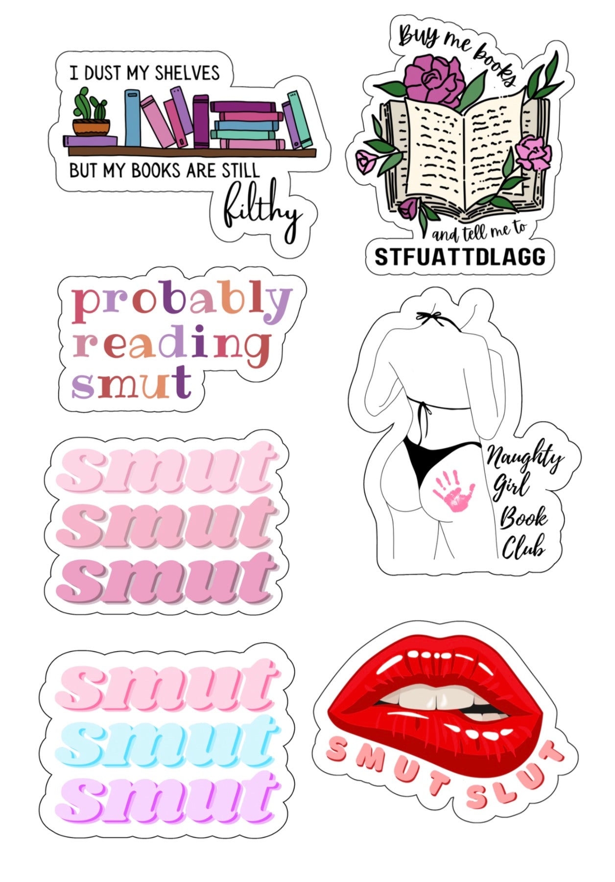 Dark Romance Sticker Bundle