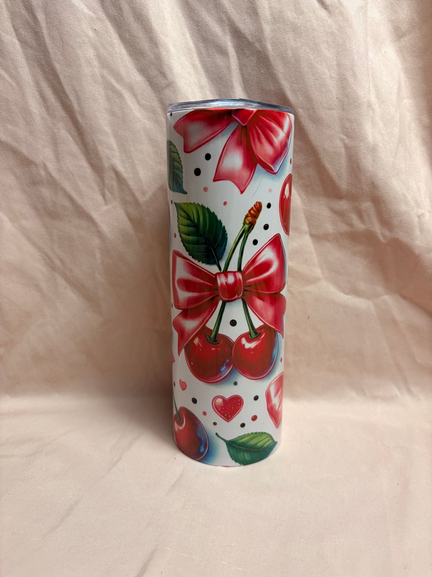 Cherries & Bows cup