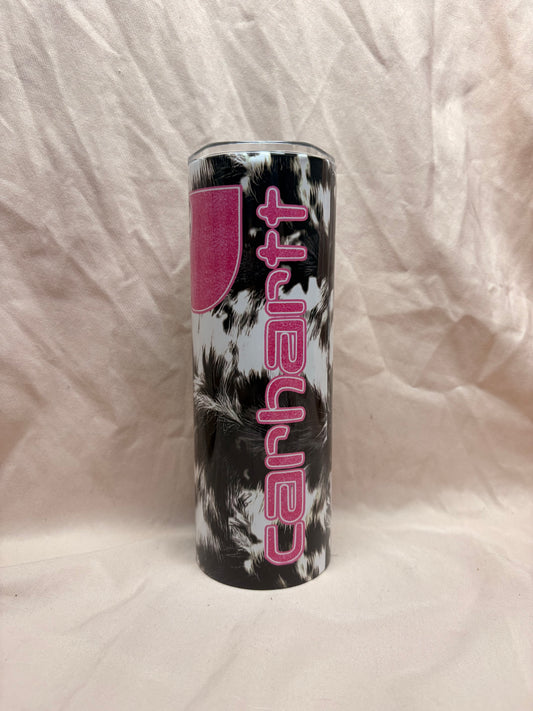 Cow Print Carhartt Cup