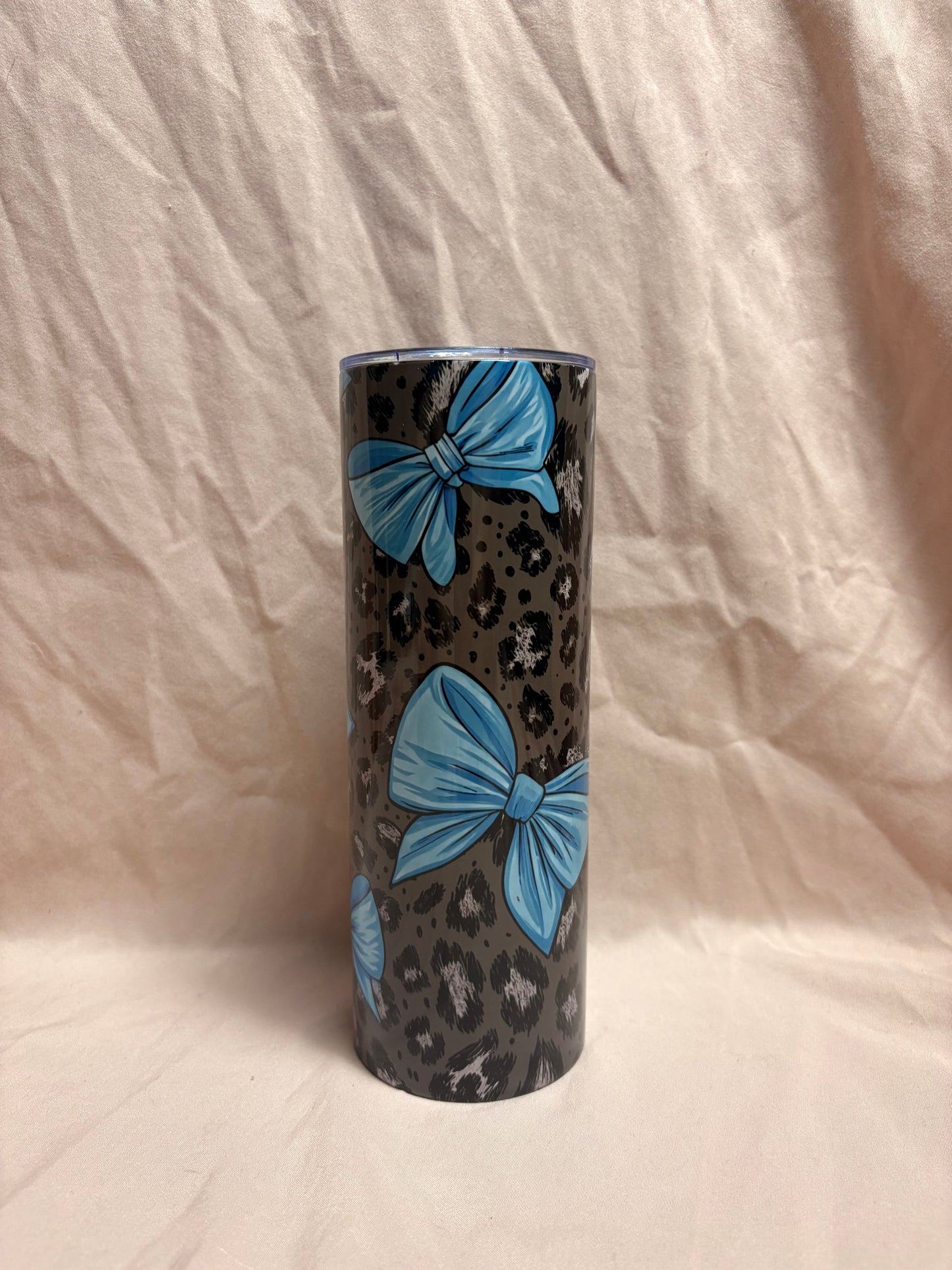 Cheetah Print & Bows Cup