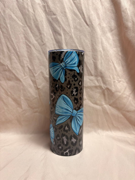 Cheetah Print & Bows Cup