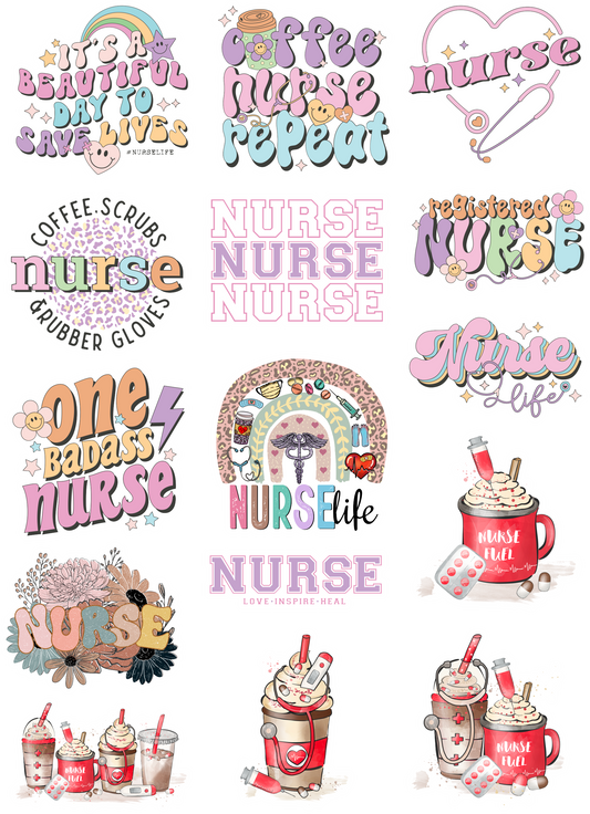 Nurse Sticker Bundle