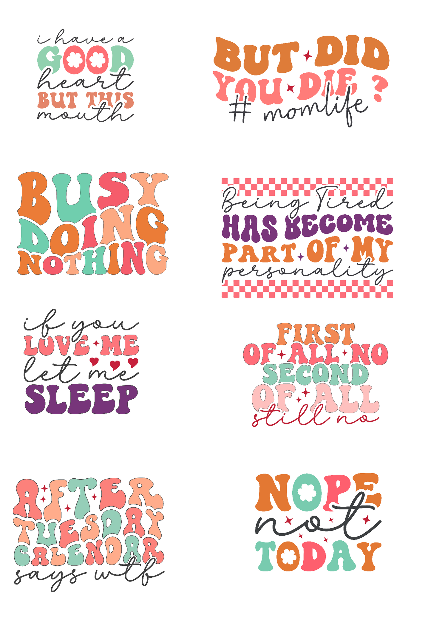 Sarcastic Sticker Bundle