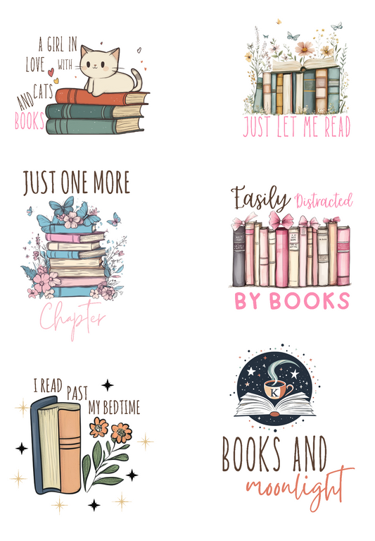 Book Sticker Bundle
