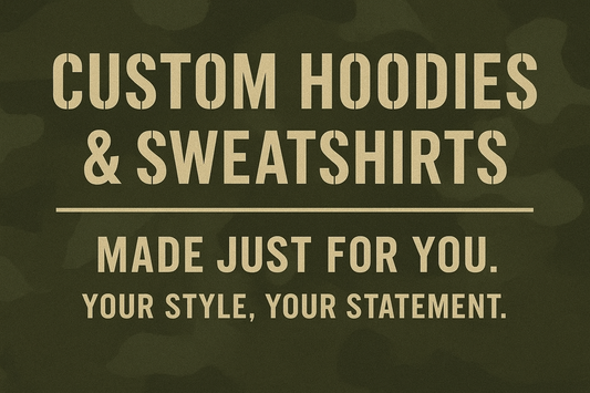 Custom Hoodie or Sweatshirt