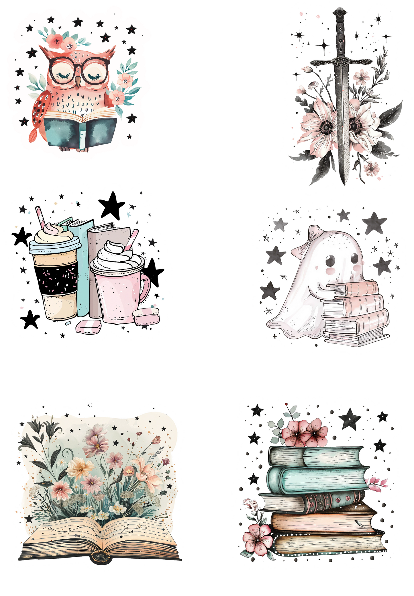 Book Sticker Bundle