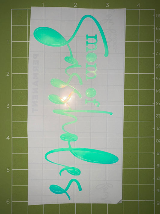 Mom of Sassholes Decal